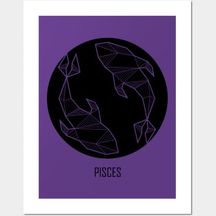 Pisces - Geometric Astrology Posters and Art